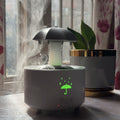 MieKit Raindrop Aromatherapy Humidifier in White – ultrasonic mist diffuser for home spa