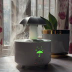MieKit Raindrop Aromatherapy Humidifier in White – ultrasonic mist diffuser for home spa